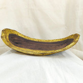 میوه خوری چوبی دفرمه چوب گردو یک تکه