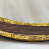 میوه خوری چوبی دفرمه چوب گردو یک تکه